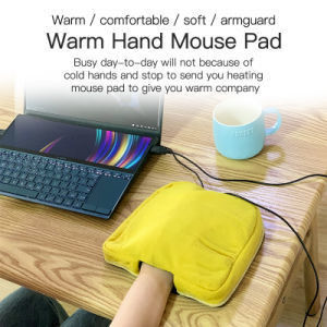 Mouse de aquecimento USB de lado único perfeito para o calor do inverno e promoção