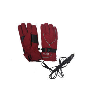 Liner de luvas aquecidas de 12V elástico para entusiastas de patinação de inverno ao ar livre